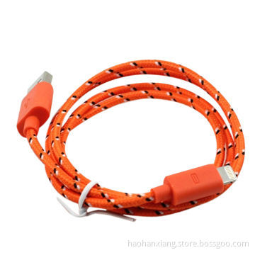 Fabric Braid USB Charging Cable for iPhone 5/5S